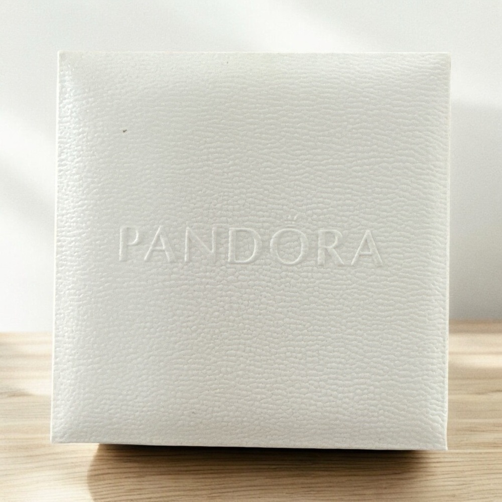 Pandora White Empty Hard Gift Box Gift Giving